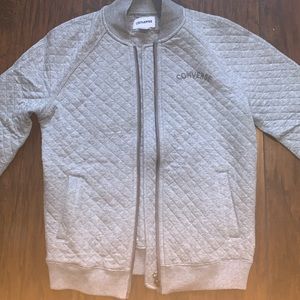 Converse jacket grey